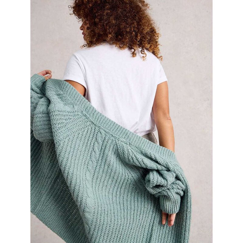White Stuff Sally Slub Cardigan image number 1